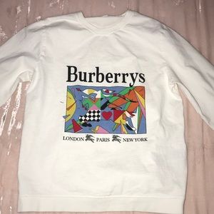 White Burberry shirt (kids)